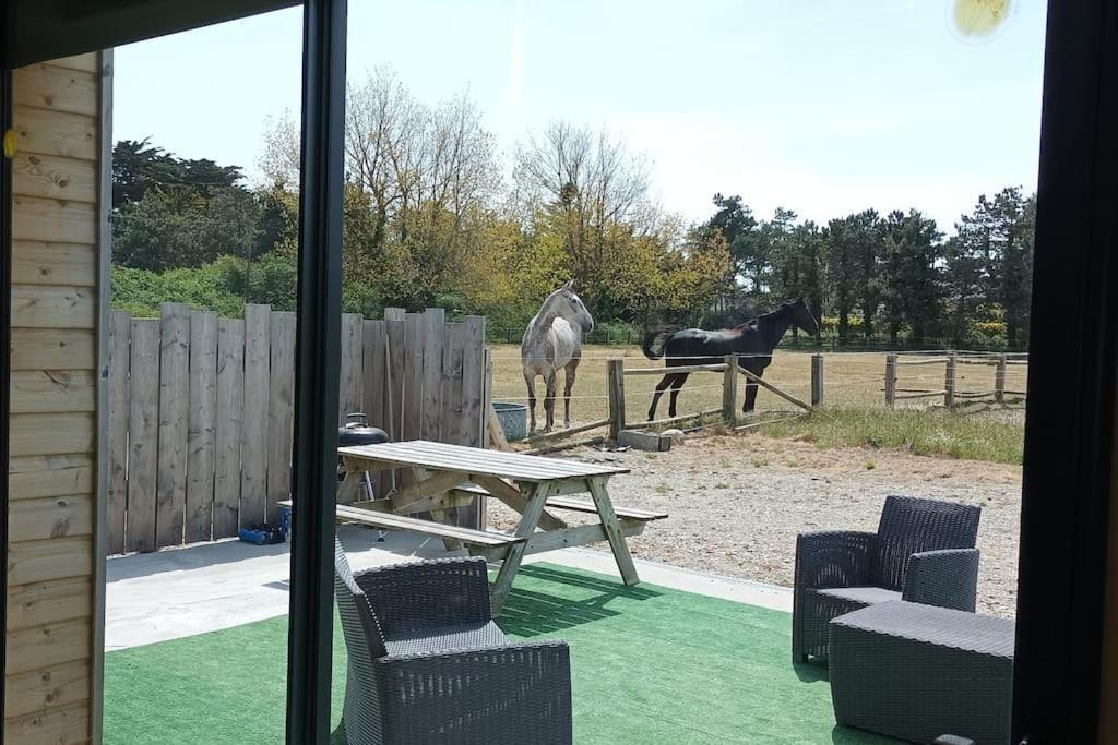 Le Gite De La Ferme ปอร์ไบ ภายนอก รูปภาพ